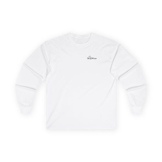 Minimalist Graphic Long Sleeve Tee, Unisex Casual Wear, Nature Inspired Tee, Gift for Him/Her, Perfect for Fall/Winter Style